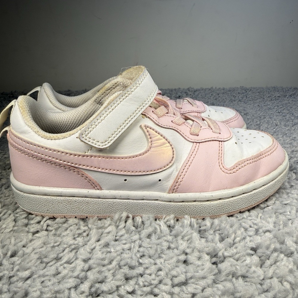 Nike Court Borough Low Recraft PS DV5457-105 Size 13C Pink Foam White
